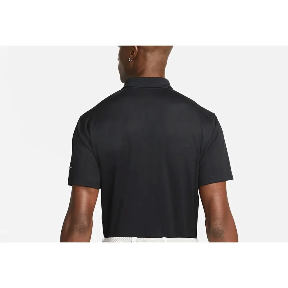 Nike Dri-FIT Victory Men's Golf Black Polo Large